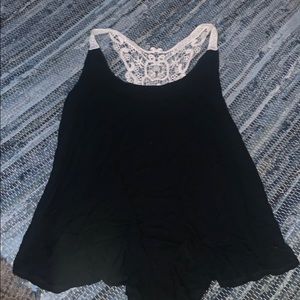 black tank top